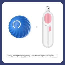 Pet Dog Rubber Ball Toys For Dogs: Blue Ball Pink Scissors