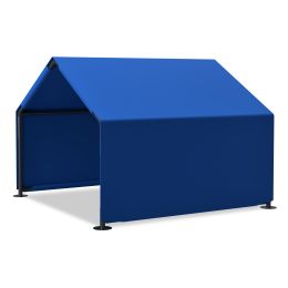 Dog Shade Shelter Outdoor Tent For Small Medium Dogs, Waterproof Sun Protection Pet House For Dogs: Blue