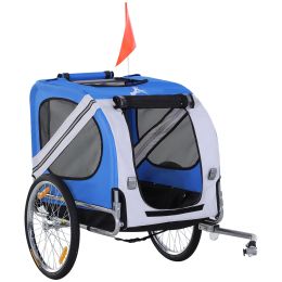 Bicycle Trailer, Pet Cart -Blue