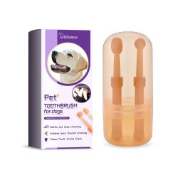 Pet Tongue Brush Toothbrush Set, Pet Oral Cleaning