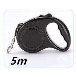 Pet Automatic Telescopic Traction Rope-Black-5m