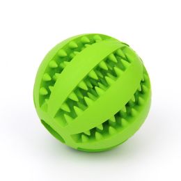 Rubber Mint Feeding Ball, Built-in Food Storage Bin-5cm Green