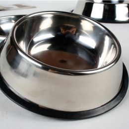 Classic Stainless Steel Bowls: Bottom diameter 22cm