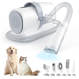 Sweetcrispy Low Noise Pet Hair Trimmer: White