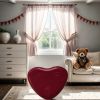 Pet Anti Anxiety Sleeping Toy Heartbeat Apparatus-Red