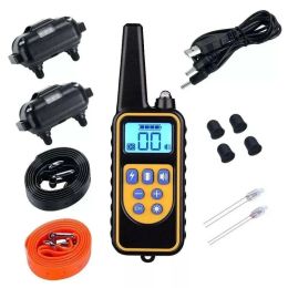 3000 FT Dog Training US Collar Rechargeable Remote Shock PET Waterproof Trainer: For2Dogs