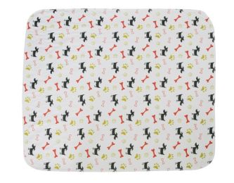 Three-layer Waterproof Pet Absorbent Pad-White-M