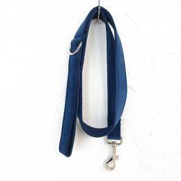 Dark Blue Velvet :Leash-L