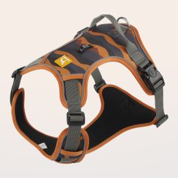 Dog Chest And Back Reflective Commuter Hand Holding Rope-Chocolate-M
