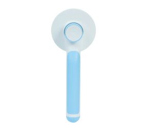 Round Handle Pet Passage Comb : Blue