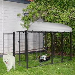 12 Pack Pet Fence -Black