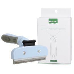 Pet Hair Trimmer, Shaving Razor Pet Comb : Blue
