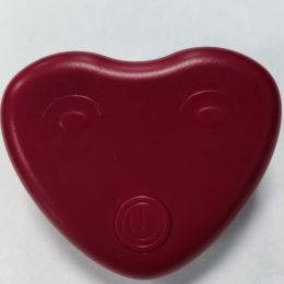 Pet Anti Anxiety Sleeping Toy Heartbeat Apparatus-Red
