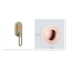 Pet Grooming Comb Hair  : Milk Brown set-USB