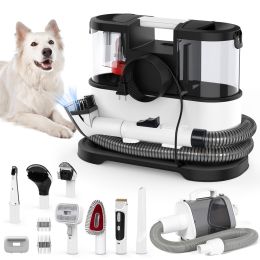 Pet Vacuum & Blower With 8 Pet Grooming Tools
