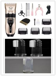 Dog Hair Professional Hair Clipper : Style D white 3pcs