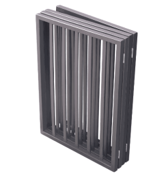 Pet Gate Dog Gate For Doorways -Dark Brown