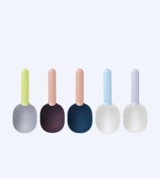 Pet food spoon -Pink blue