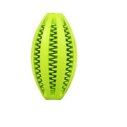 Rubber Mint Feeding Ball, Built-in Food Storage Bin-11cm Green