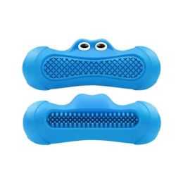 Rubber Crazy Monster Squeaky Toy For Dogs,Non Toxic Chew Toy: Blue
