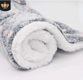 Cute Cat Blankets Dog Pet Mat-Dark GY starry sky-M55x45