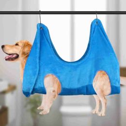 Pruning Small And Medium-sized Dogs And Cats Thickened Pet Beauty Hammock: Blue-S