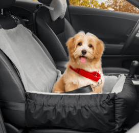 Dog Car Seat With Storage Bag And Clip