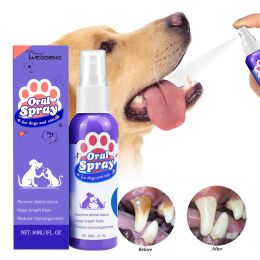 Dog Teeth Cleaning Spray To Remove Tooth Stains  : 30ml