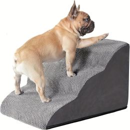 Puppy Climbing Stairs On The 3rd-4th Floor-W13250497