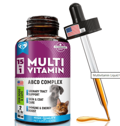Multivitamin Liquid With Glucosamine & Cranberry, Health Supplements 60 Ml: Beloved Pets