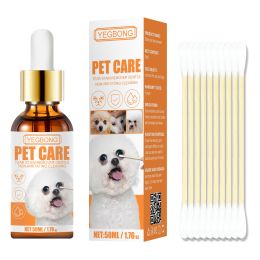 Pet Eyewash, Herbal Mild Eye Drops For Dogs And Cats : 50ml