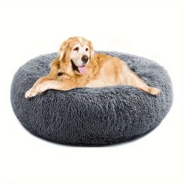 Non-Slip Dog Or Cat Beds Multiple Sizes, Calming Pet Beds For Indoor  Machine Washable-100cm