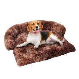 Machine Washable With Movable Lid, Pet Indoor Sofa Cushion-43x41x7inch-Tiedye Dark Coffee