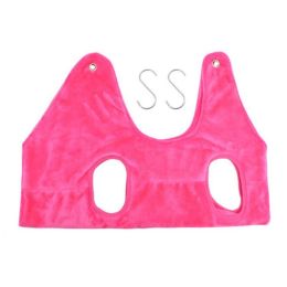 Pet Dog/Cat Grooming Hammock Harness, Breathable Dogs Grooming Trimming Hammock -Pink-L