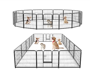 Dog Game Fence Indoor Fence: 16x24double door