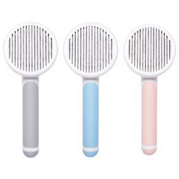 Round Handle Pet Passage Comb : 3 color set
