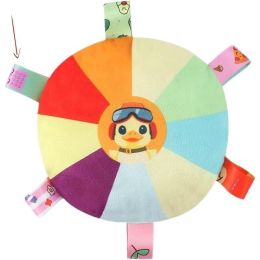 Plush Pet Dog Flying Discs Chew Toys -Ducklings