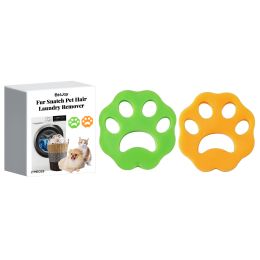 2 Pack Pet Hair Remover For Laundry Lint Catcher Reusable, Nontoxic