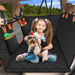 Dog Car Seat Backrest -Orange