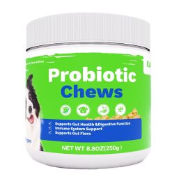 OEM Hot Sales Probiotics Chews For Pets Customized Shape For Digestive Health Pets Supplement Healthy Gut For Dogs: 1pcs