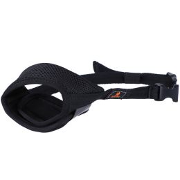 Mouth Cover To Prevent Eating Indiscriminately Large Labrador Dog -Black-XS