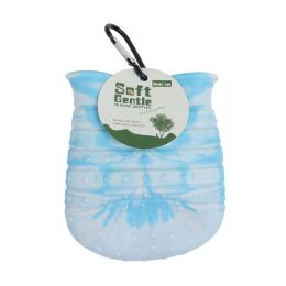 2 In 1 Dog Paw Cleaner Cup & Washer Brush  -Blue-L