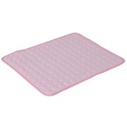 Pet Summer Cat And Dog Sofa Mat-Pink Edging-M60*50cm