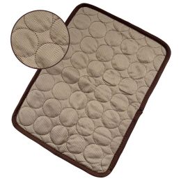 Pet Summer Cat And Dog Sofa Mat-Brown-M60*50cm