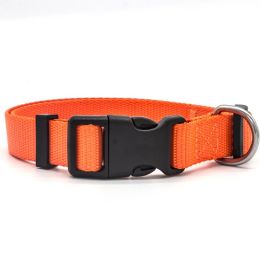 New Pet Collar (Color/Size: Orange-L)