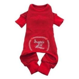 Christmas Dog Pajama (Color/Size: Santa's Lil' Helper, 2X-Large)