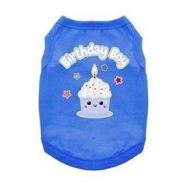 Birthday Boy Dog Shirt (Color/Size: Blue, 2X-Large)
