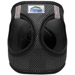 American River Solid Ultra Choke Free Harness for Dogs (Color/Size: Black, 2X/3X-Large)