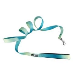 American River Ombre Leash for Dogs (Color/Size: Aruba Blue, 1 inch wide x 6 feet long)